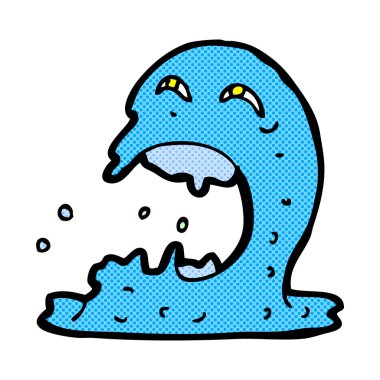 komik karikatür brüt hayalet