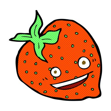 komik karikatür çilek