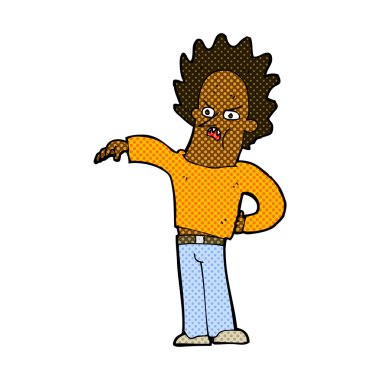 komik çizgi film kötü çocuk