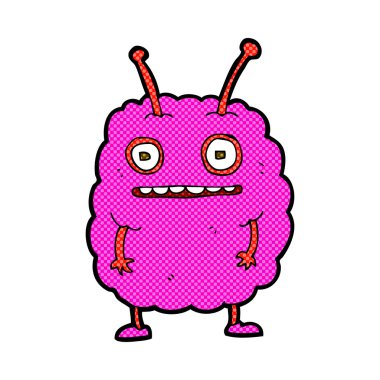 komik karikatür komik uzaylı canavar