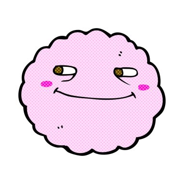 komik karikatür mutlu bulut