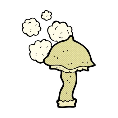 komik karikatür mantar