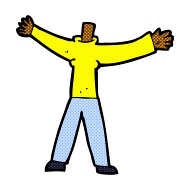 komik karikatür başsız vücut (mix ve maç komik karikatürler veya ekleme