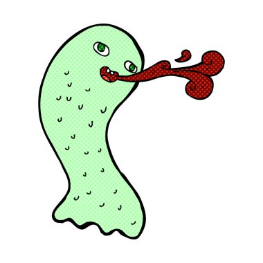 komik komik karikatür hayalet