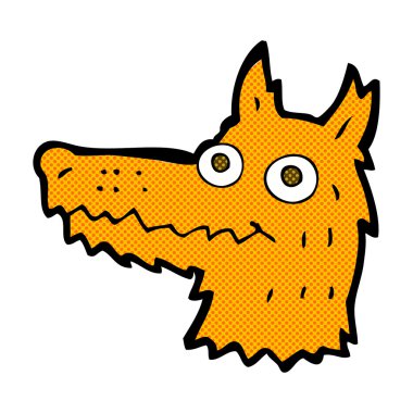 komik karikatür fox kafa