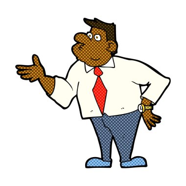 komik karikatür işadamı soran soru