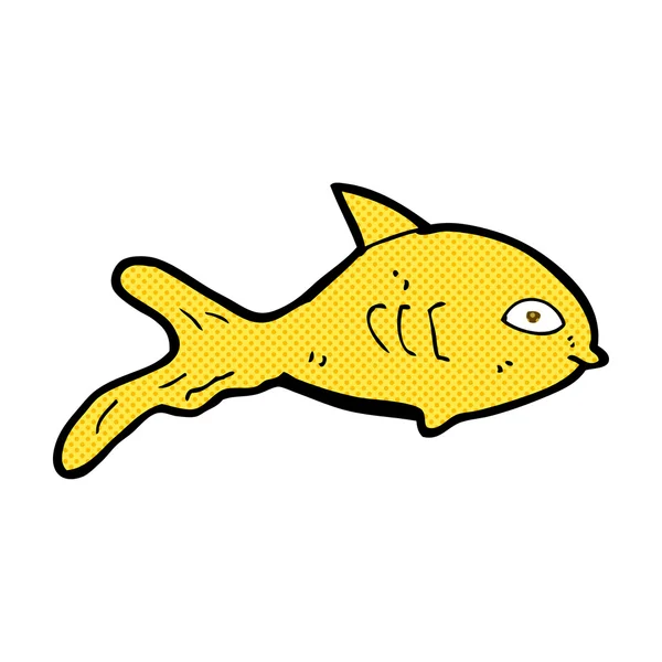 漫画卡通鱼 — 图库矢量图片