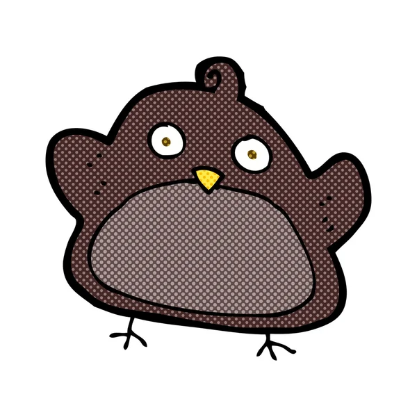 Pássaro de banda desenhada — Vetor de Stock