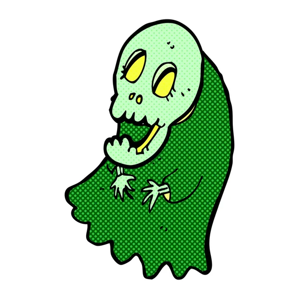 Komiska cartoon spooky ghoul — Stock vektor