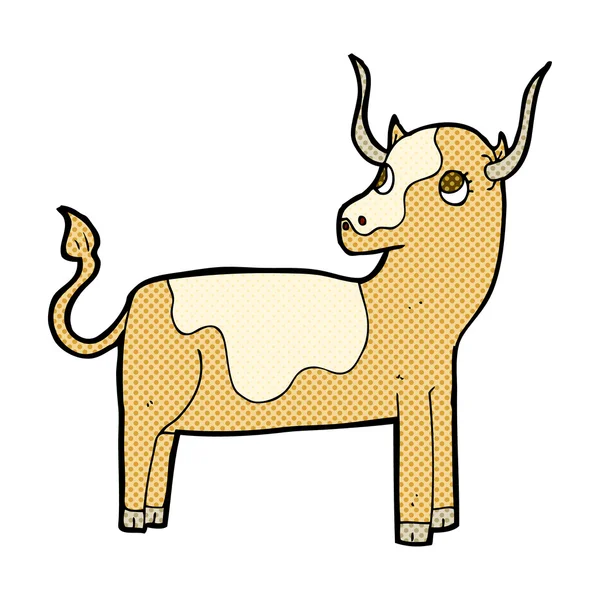 Bande dessinée vache — Image vectorielle