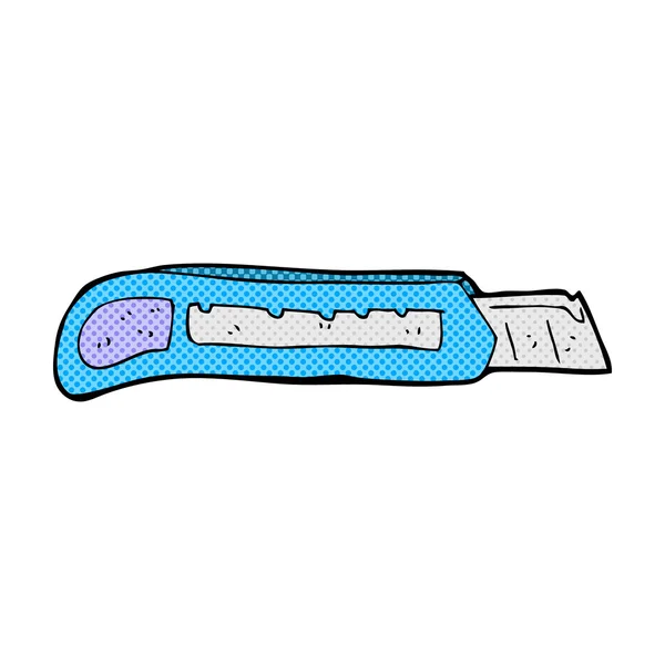 Couteau de dessin animé comique — Image vectorielle