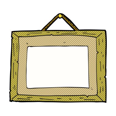 komik karikatür resim çerçevesi