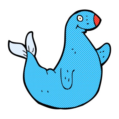 komik karikatür mühür