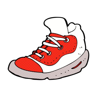 komik karikatür spor ayakkabı