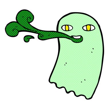 komik komik karikatür hayalet