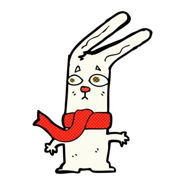 komik karikatür tavşan