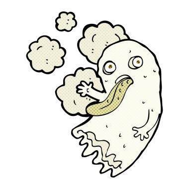 komik karikatür hayalet