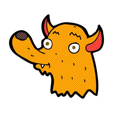 komik karikatür mutlu fox