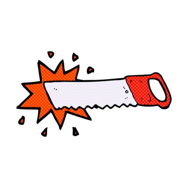 komik çizgi film testere