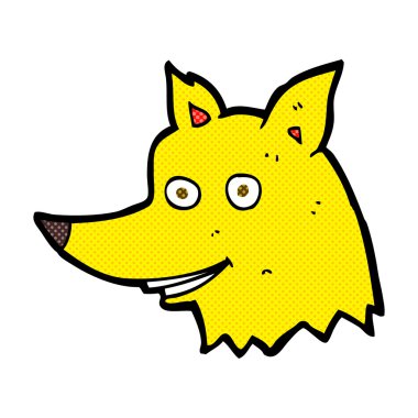 komik karikatür fox kafa