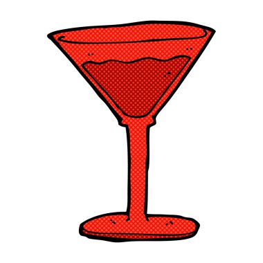komik karikatür kokteyl