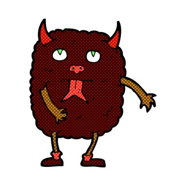 komik komik karikatür canavar