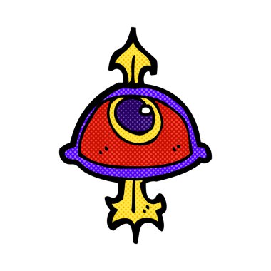 komik karikatür göz simgesi