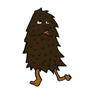 komik karikatür canavar