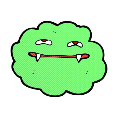 komik karikatür vampir bulut