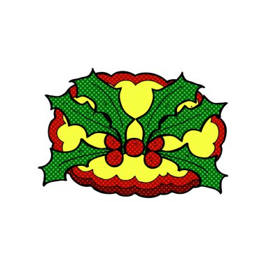 komik karikatür holly sembolü
