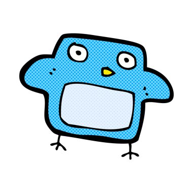 komik karikatür kuş