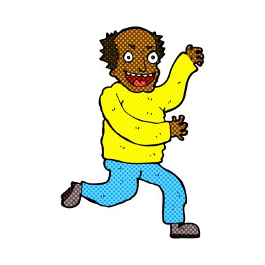 komik çizgi film kötü yaşlı adam