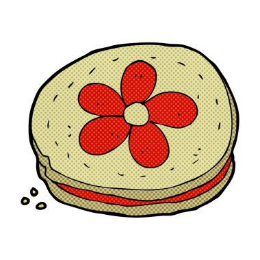 komik karikatür bisküvi