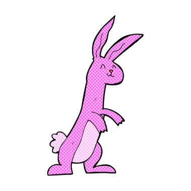 komik karikatür tavşan