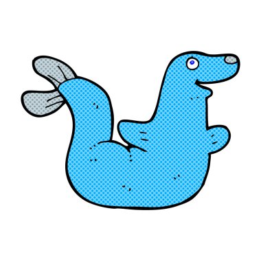 komik karikatür mühür