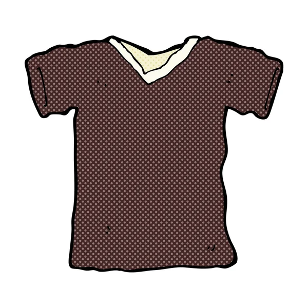 Camiseta de dibujos animados cómicos — Vector de stock