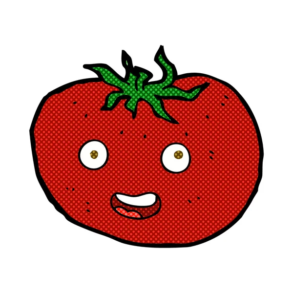 漫画卡通番茄 — 图库矢量图片