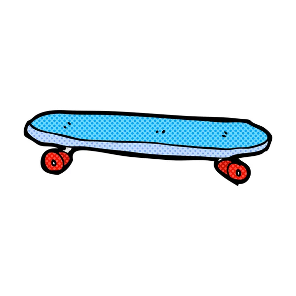 Bande dessinée skateboard — Image vectorielle