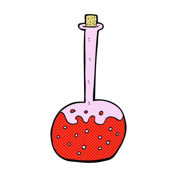 Bande dessinée potion chimique — Image vectorielle