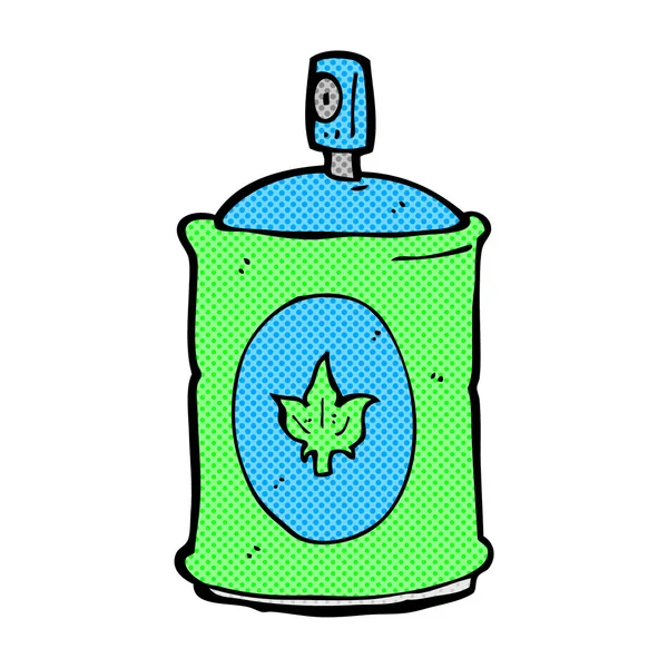 Komiska cartoon fragrance spray — Stock vektor