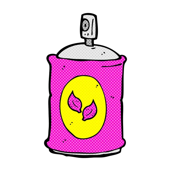 BD dessin animé naturel spray — Image vectorielle