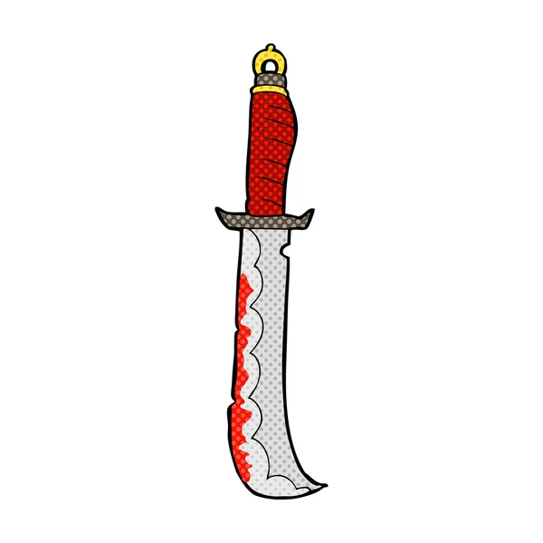Comic-Schwert — Stockvektor