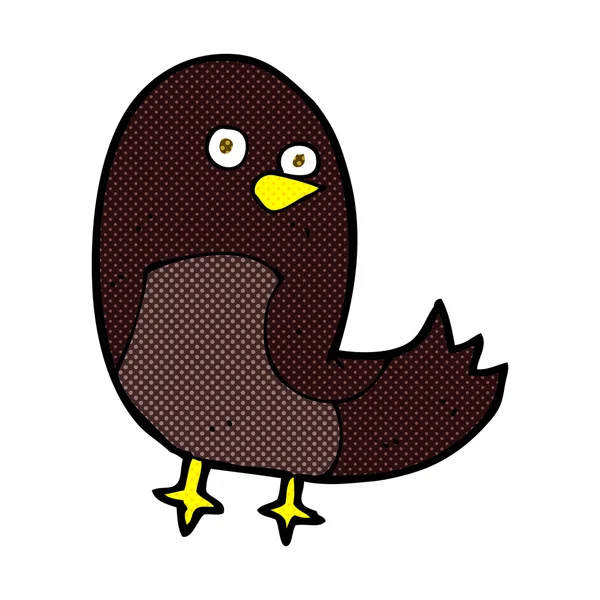 Strip cartoon vogel — Stockvector