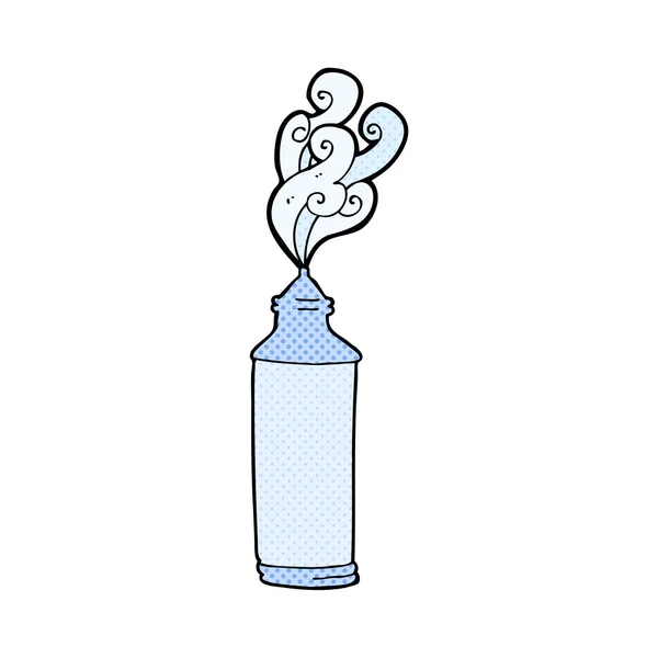 Historieta botella de agua de dibujos animados — Vector de stock