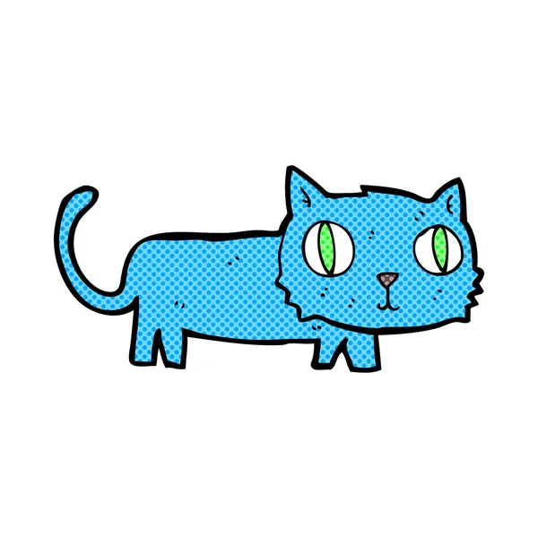 Strip cartoon kat — Stockvector