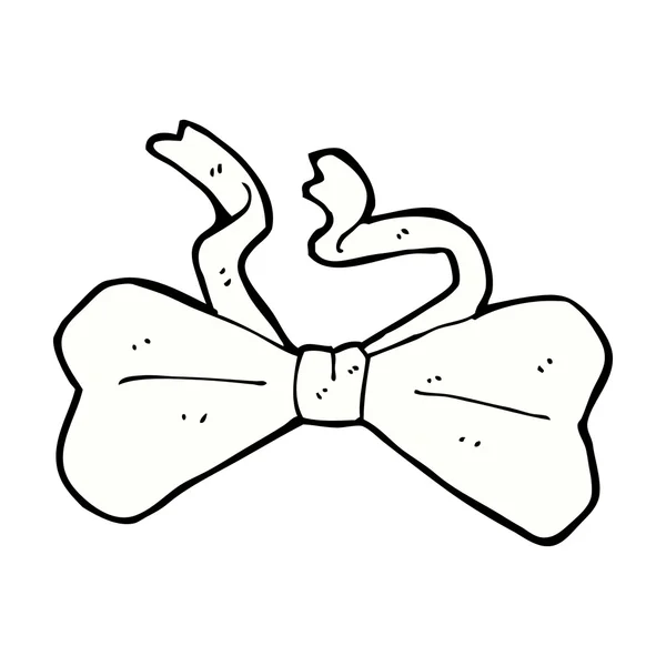 Comic cartoon bow tie — Stock Vector