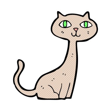 komik karikatür kedi