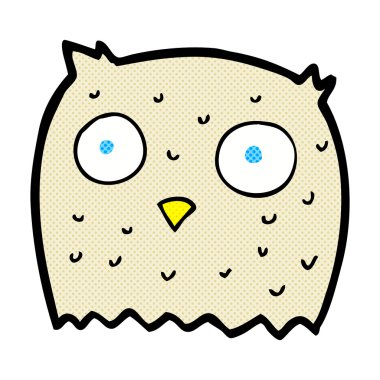 komik karikatür baykuş