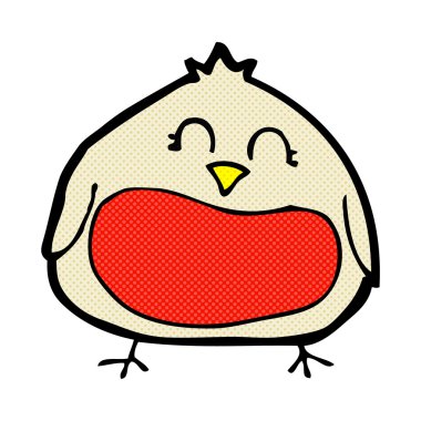 komik komik karikatür Noel robin