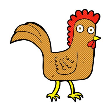 komik karikatür tavuk